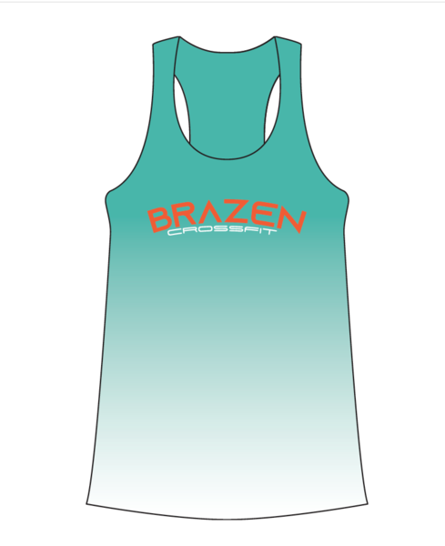 Brazen Ombre Tank / Womens Sublimated Performance Tank